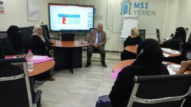 مدير عام صحة عدن يختتم الورشة التدريبية للطبيبات حول حزمة خدمات تنظيم الأسرة