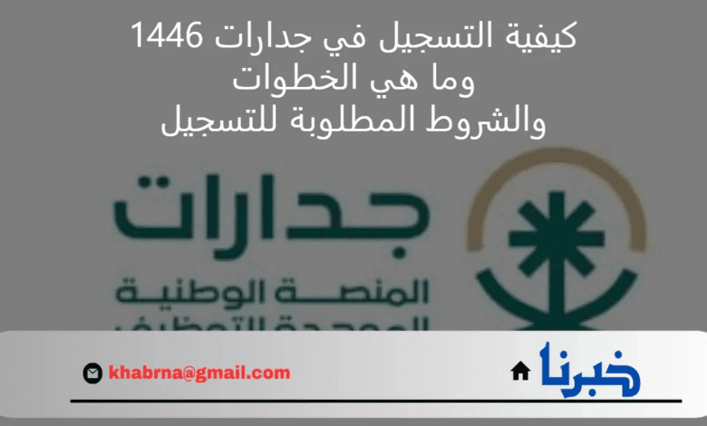 بالخطوات.. التسجيل في جدارات 1446 وشروط التوظيف عبر المنصة الإلكترونية