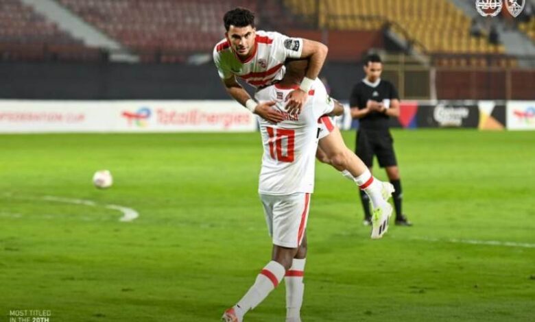 أحمد مصطفى زيزو لاعب الزمالك