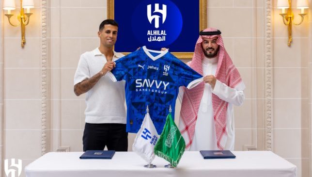 كانسيلو يتحدث عن كواليس انتقاله للهلال السعودي.. فيديو