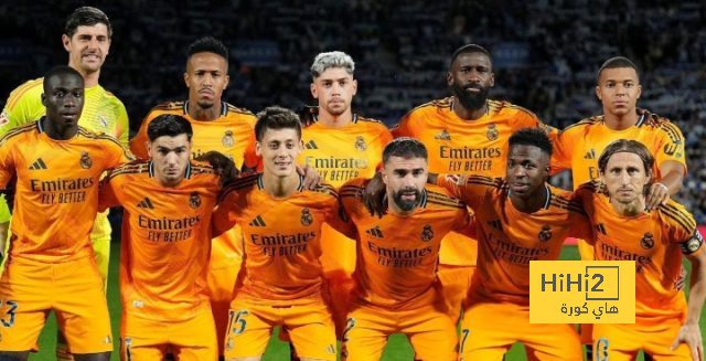 إحصائيات منتصف الشوط الأول بين ريال مدريد و سوسيداد