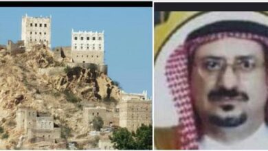 الامير الدكتور احمد بن عبدالله العوذلي يعتمد رواتب المعلمين بمدرسة هادي لودر