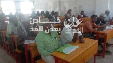 الصندوق الاجتماعي للتنمية يدشن الدورة التدريبية الخاصة بتأهيل  عدد من الحرفيين في مديرية أحور