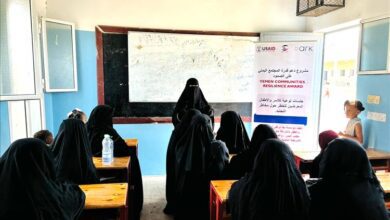 مؤسسة "معًا نرتقي" تنفذ 30 جلسة توعوية لحماية الأطفال من مخاطر التجنيد في أبين