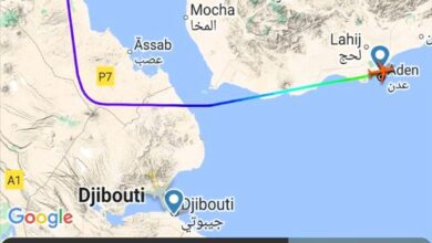 مصادر ملاحية: رحلة لطيران اليمنية تغير مسارها في طريق عودتها الى عدن