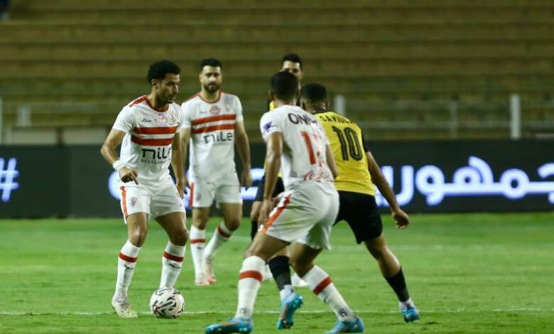 المقاولون العرب ضد الزمالك