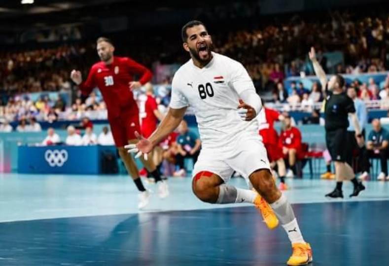 منتخب مصر لكرة اليد أمام المجر