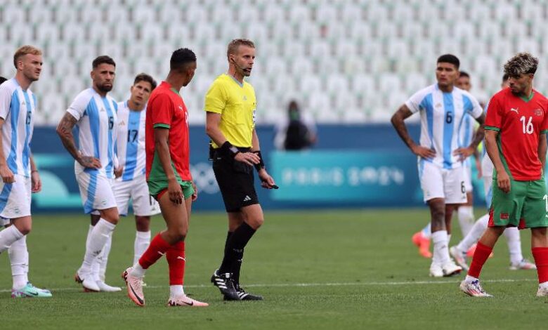 المغرب ضد الأرجنتين