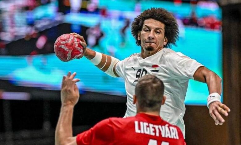 منتخب مصر ضد الدنمارك