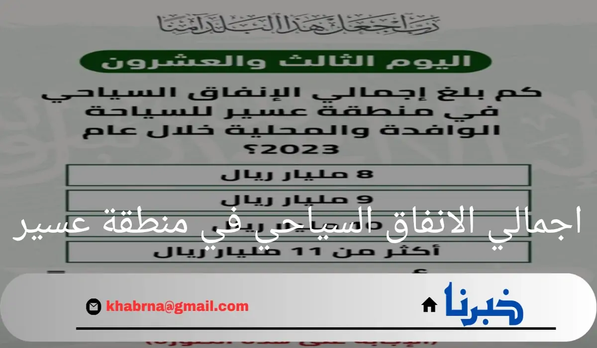 "وزير السياحة السعودي"يوضح اجمالي الانفاق السياحي في منطقة عسير