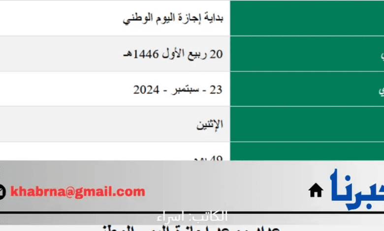 اليوم الوطني