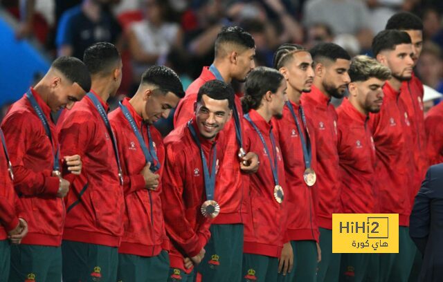 صور.. تتويج منتخب المغرب بالميدالية البرونزية في أولمبياد باريس