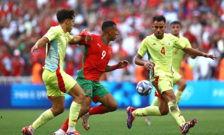 منتخب المغرب وإسبانيا