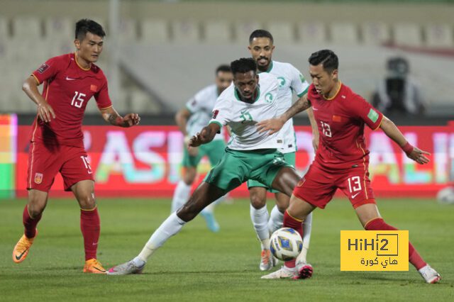 التاريخ يقلق منتخب السعودية قبل مواجهة منتخب الصين