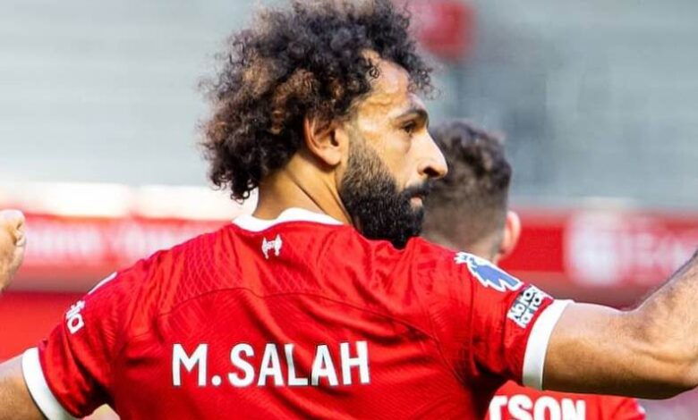 محمد صلاح لاعب ليفربول