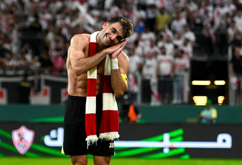 أحمد السيد زيزو لاعب نادي الزمالك