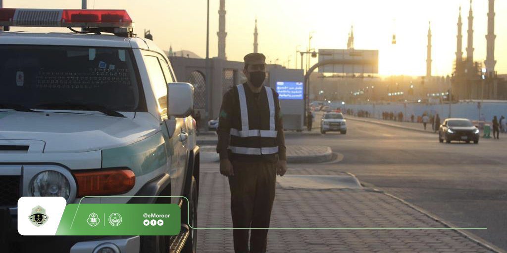 لقطات لجهود المرور أثناء تنفيذ خطة تنقلات زوار المسجد النبوي