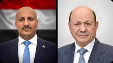 الرئيس العليمي يطمئن على صحة العميد طارق صالح