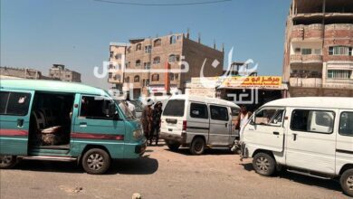 حادث مروري لاربع سيارات في الممدارة