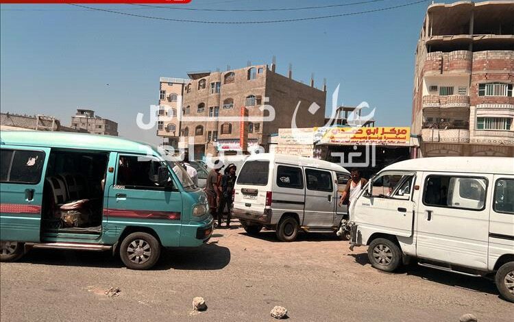 حادث مروري لاربع سيارات في الممدارة