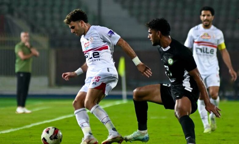 الزمالك ضد البنك الأهلي