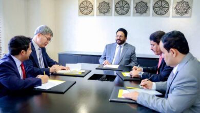 Al-Arada confers with Korean Ambassador over joint cooperation