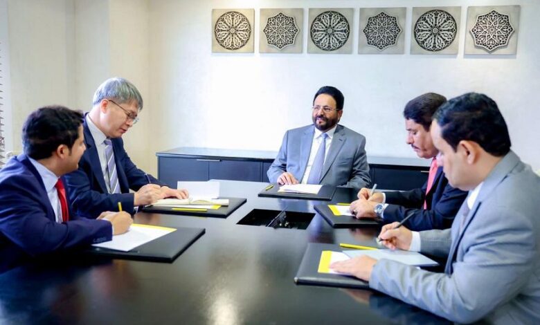 Al-Arada confers with Korean Ambassador over joint cooperation