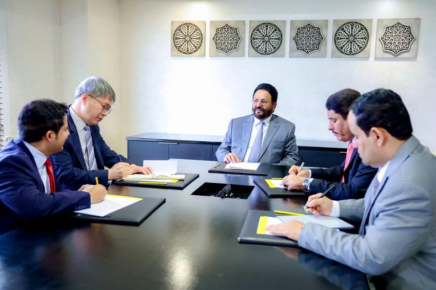 Al-Arada confers with Korean Ambassador over joint cooperation