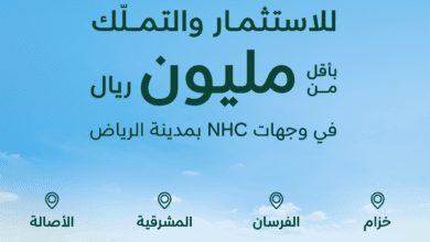 أكثر من 7 آلاف وحدة سكنية جديدة في وجهات NHC في الرياض بأسعار أقل من مليون ريال