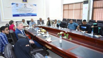 جامعة عدن والبنك الدولي يبحثان مجالات التعاون المشترك