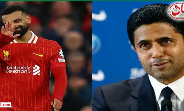 محمد صلاح وفي الجهة الأخرى ناصر الخليفي