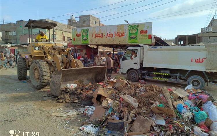 السلطة المحلية خنفر تنفذ حملة نظافة واسعة بجعار