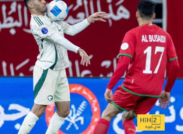 سلبيات بالجملة ظهرت على المنتخب السعودي ضد عمان