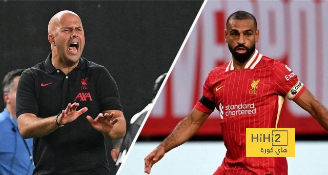 سلوت ينهال بالإشادة على محمد صلاح