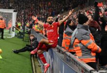 محمد صلاح لاعب ليفربول