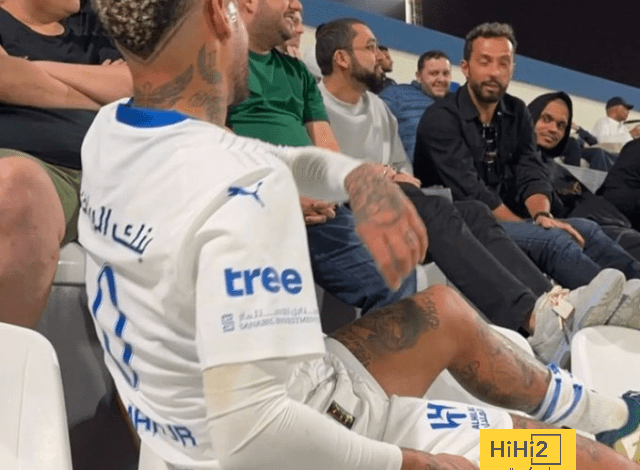 صورة : ماذا فعل نيمار مع جماهير الهلال بعد مباراة الفيحاء؟