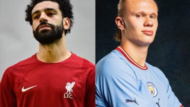 محمد صلاح ضد إيرلينج هالاند