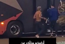 بهذه الحالة خرج أراوخو من الفندق حتى لا يتأخر عن الحافلة ويعاقبه فليك