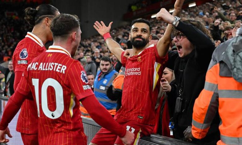 محمد صلاح لاعب ليفربول