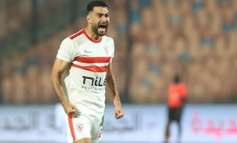 حمزة المثلوثي - لاعب الزمالك