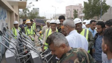 المحافظ "تركي" يدشن حملة تشجير بعاصمة المحافظة ويطلق تسمية "جولة مثلث السلام" بدلا عن (جولة ريجل)