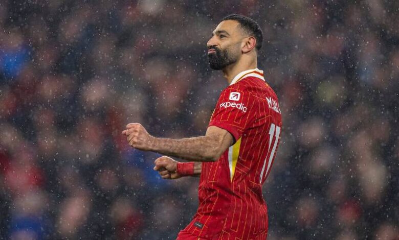 محمد صلاح لاعب ليفربول