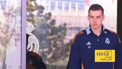 ريال مدريد في طريقه لملعب السانتياجو برنابيو قبل لقاء لاس بالماس