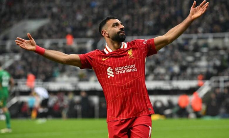 محمد صلاح لاعب ليفربول