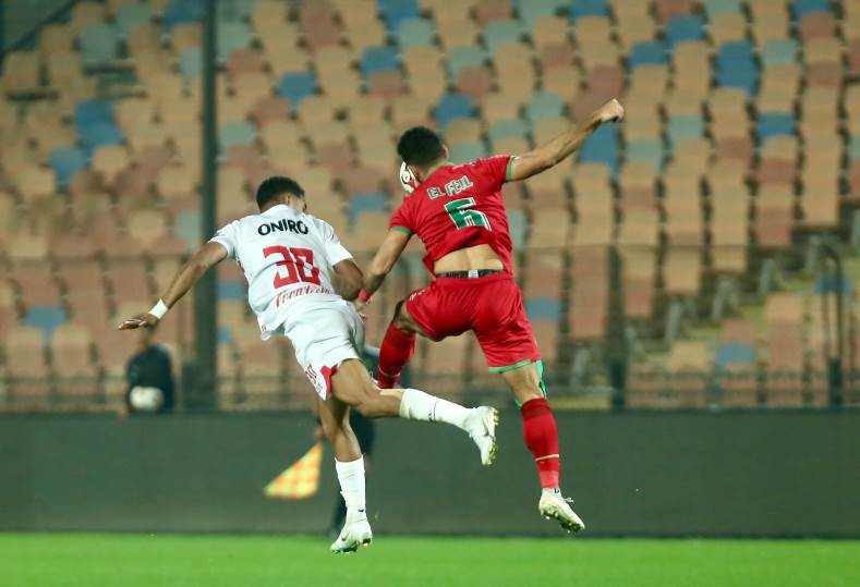 الزمالك ضد مودرن سبورت