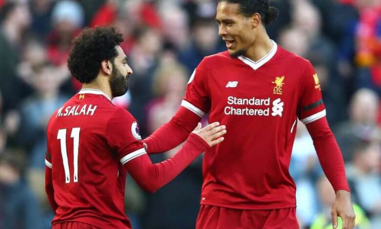 محمد صلاح لاعب ليفربول