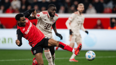 الدوري الالماني: خطورة ليفركوزن لم تترجم اهداف في مباراة التعادل مع بايرن ميونيخ