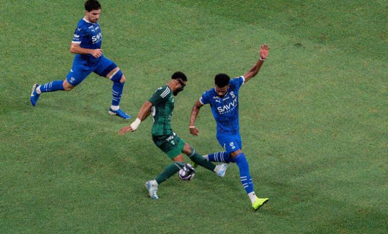 الهلال ضد الأهلي