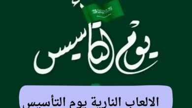 تعرف على مواعيد وأماكن الالعاب النارية يوم التأسيس وأفضل العروض بالمملكة 