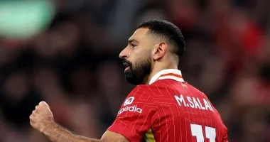 محمد صلاح يسجل الهدف الأول لليفربول في شباك بورنموث